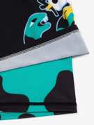 MANTO hybrid fightshorts dove - black